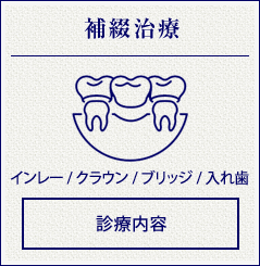 補綴治療(インレー / クラウン / ブリッジ / 入れ歯 )